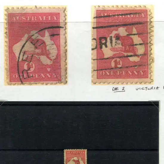 1d red Die IIA fine used with "missing ears ...