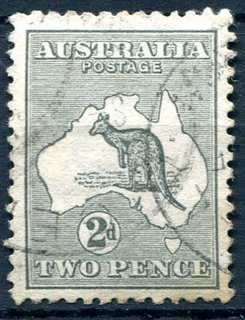 2d grey with inverted wmk. Good to fine used &amp; ... Image 1++