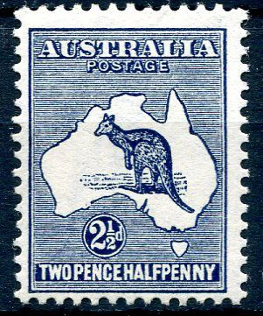 2½d indigo. MVLH &amp; centred low. ACSC 9A Cat. ... Image 1++