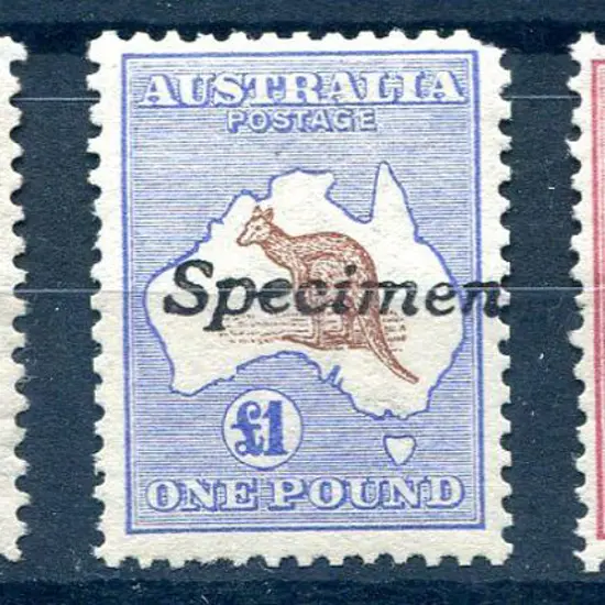 10/-, £1 &amp; £2 ovptd "Specimen". 10/- ...