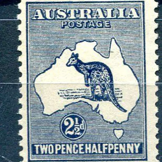 2½d indigo, Die II with inverted wmk. MLH ACSC ...