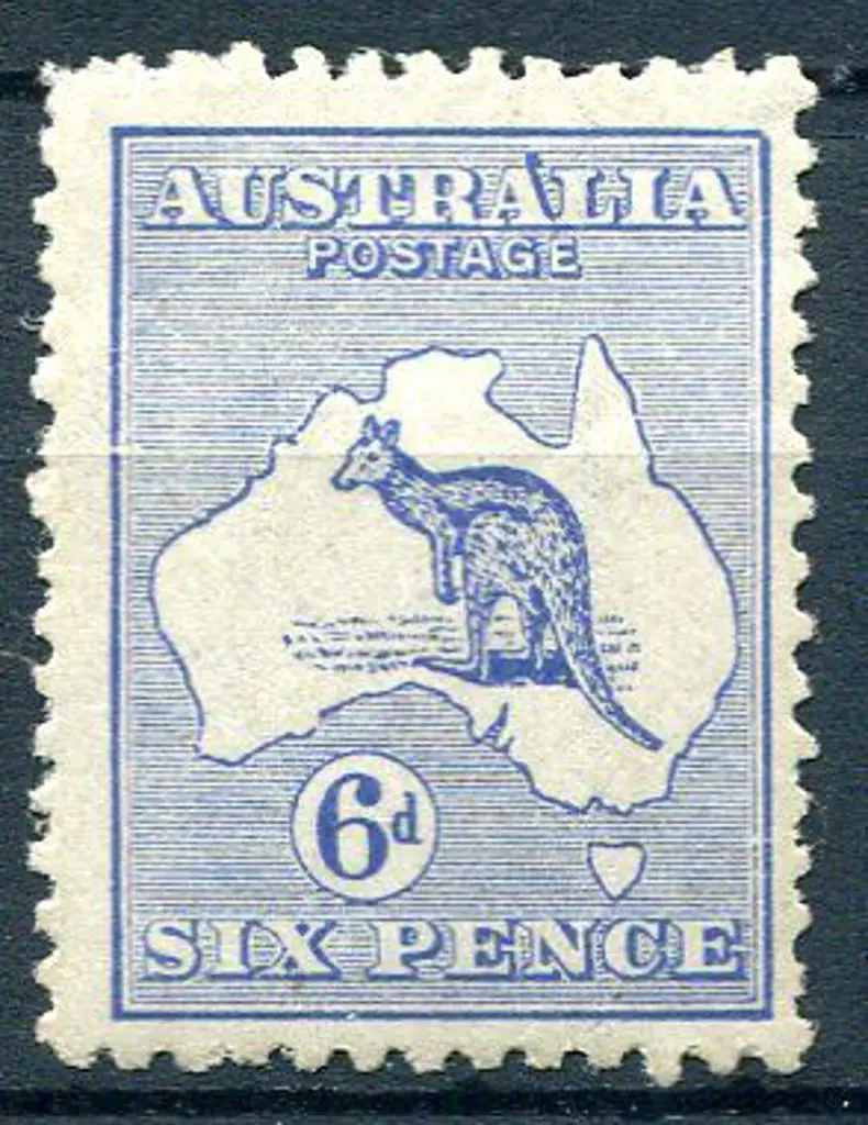 6d blue, Die IIA with substituted cliché. MLH with ... Image 1++