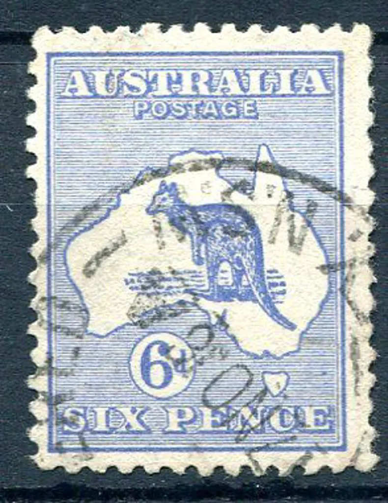 6d ultramarine, Die II with inverted wmk. Fine ... Image 1++