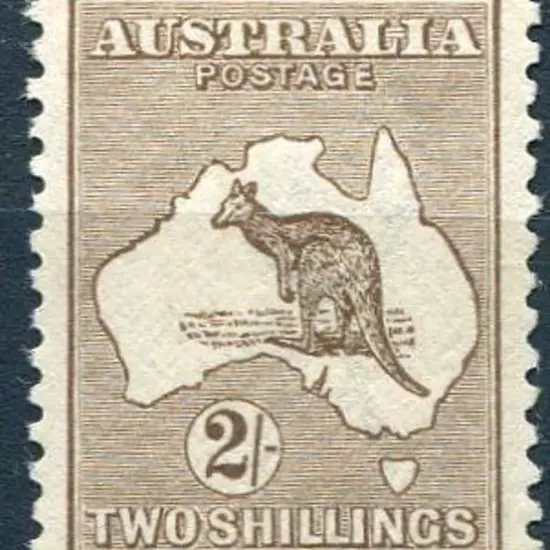 2/- brown. MLH but light even toning however ...
