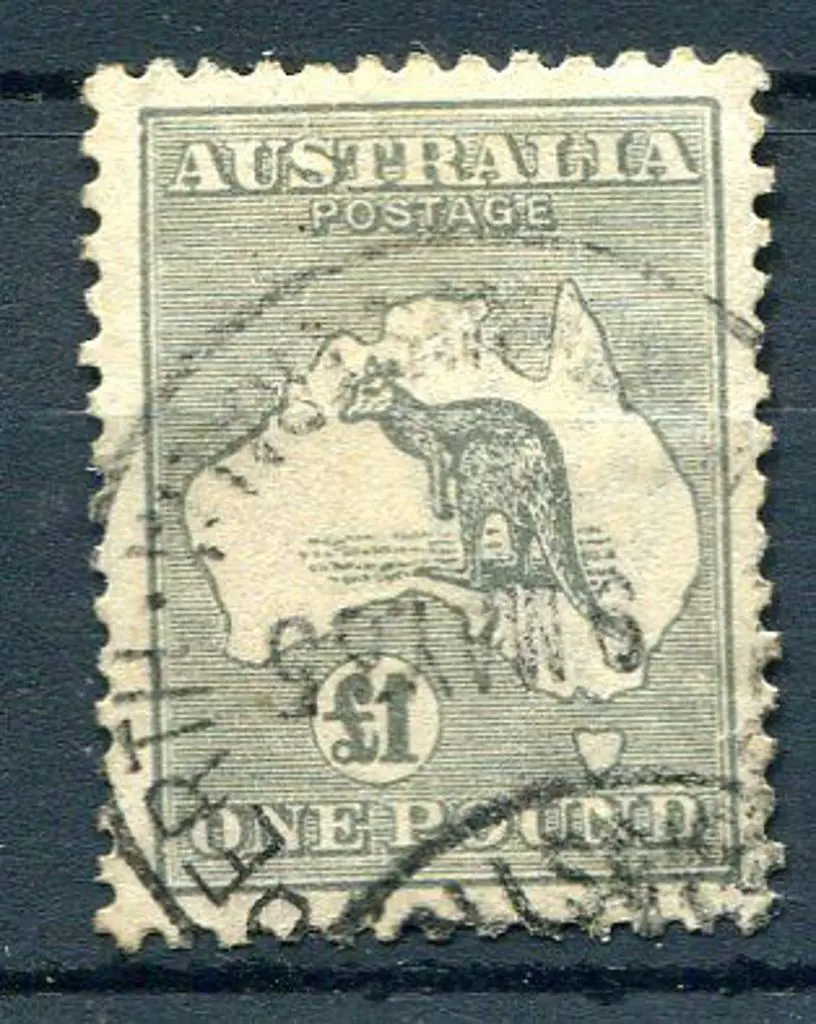 £1 grey good to fine used with part of 2 ... Image 1++