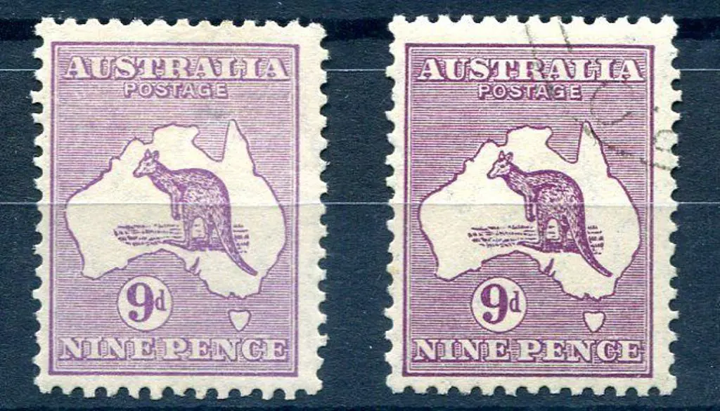 9d pale violet MLH &amp; 9d bright purple (CofA ... Image 1++