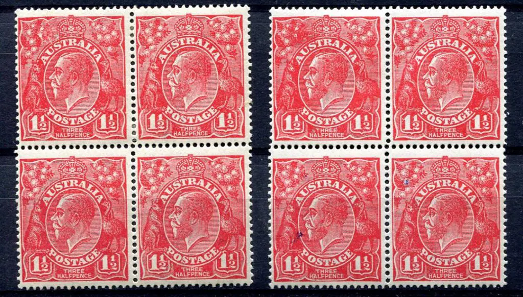 1½d red plate 22 with ACSC 89(22)sa &amp; the ... Image 1++