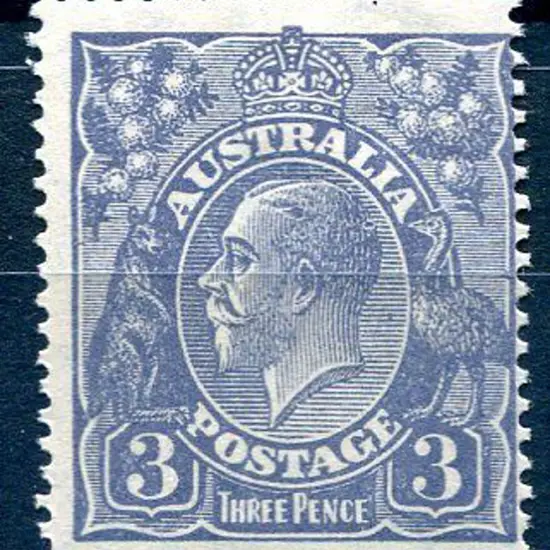 3d ultramarine Die I. MLH, centered right. ACSC ...
