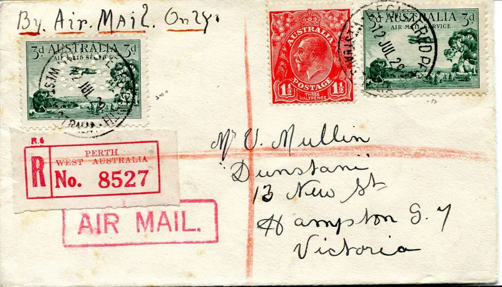 1929 (12th July) Perth to Hampton, Victoria ... Image 1++