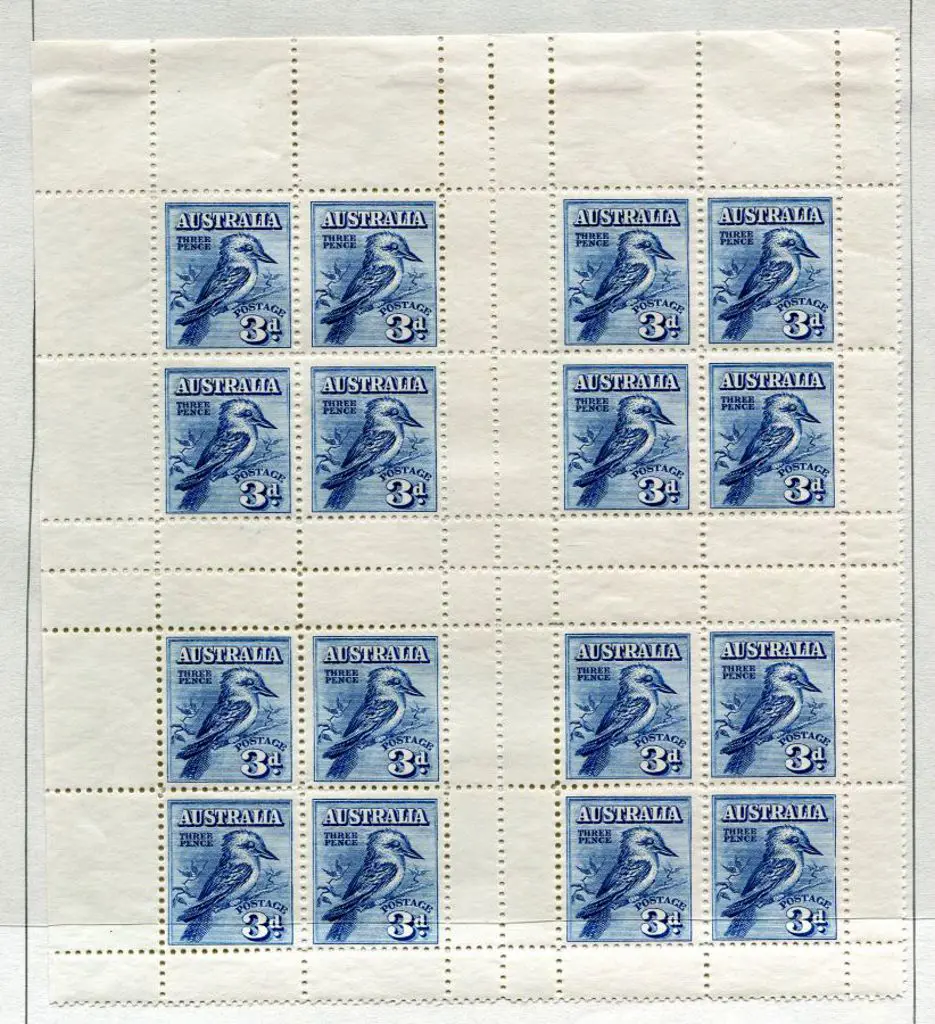 1928 Kookaburra Exhibition Miniature Sheet M/S ... Image 1++