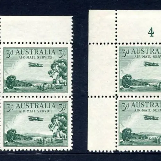 1928 Kookaburra Exhibition complete sheet of 15 ...