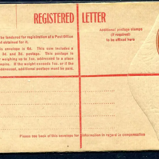 1930/37 5d chestnut KGV oval, Die 1 crown. Mint ...