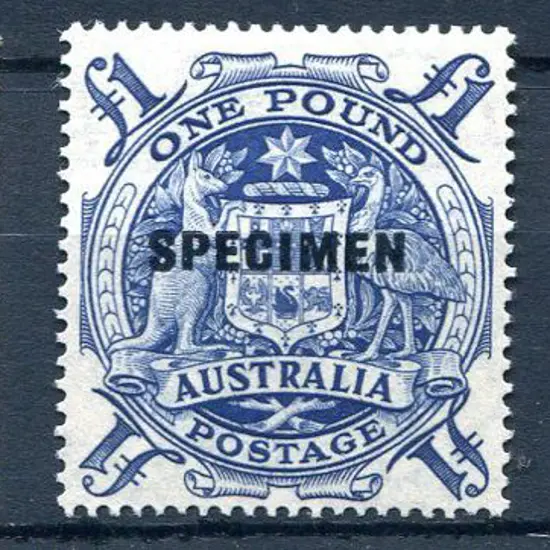 1949/50 Arms set of 3 ovptd "SPECIMEN". ...