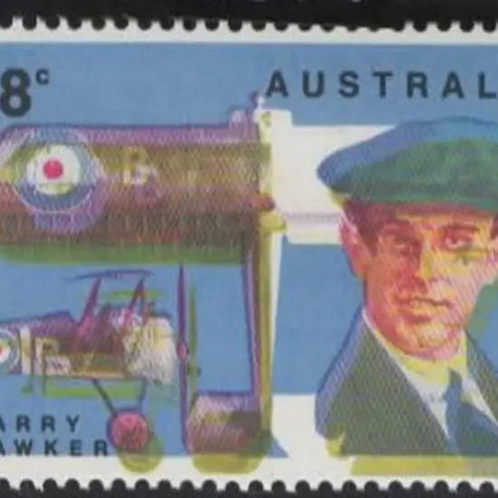 1978 18c Harry Hawker with "yellow & black ...