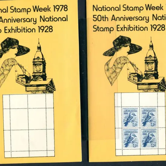 1978 National Stamp Week Post Office Pack with the ...