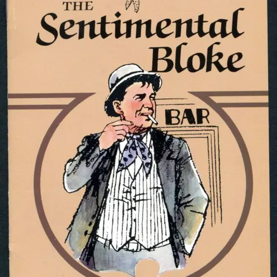 1986 Sentimental Bloke - Stampex 1986 commem ...