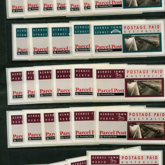 1991 Across Town Sydney &amp; Perth S/A labels x ...