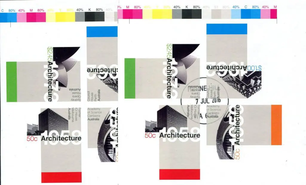 2007 Architecture/Landmarks Imperforate Miniature ... Image 1++