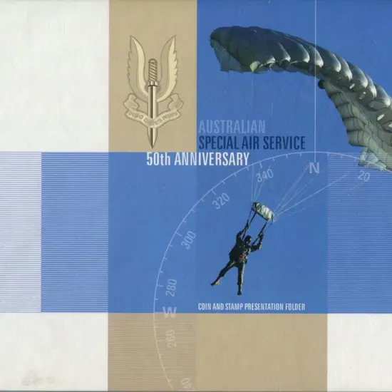 2007 SAS Coin &amp; stamp Presentation folder with ...