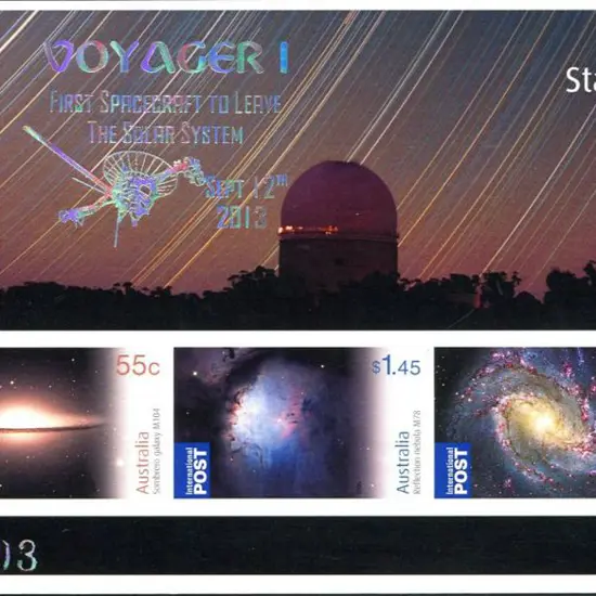 2009 Stargazing imperforate M/S ovptd ...