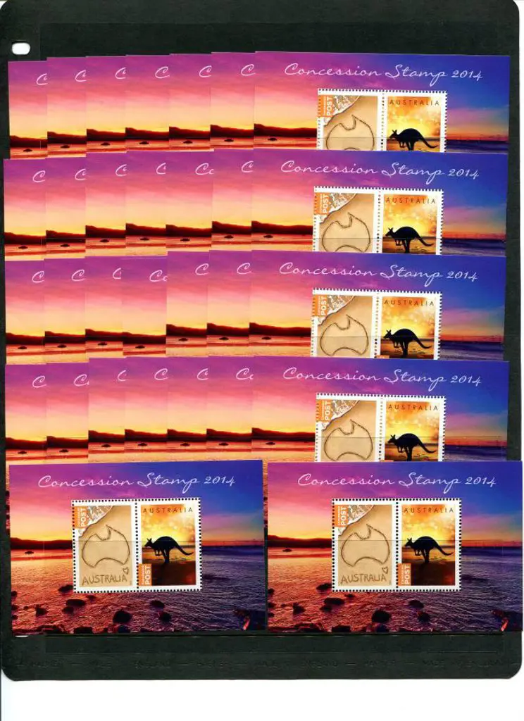 2014 (65c) Concession Miniature sheets from the ... Image 1++