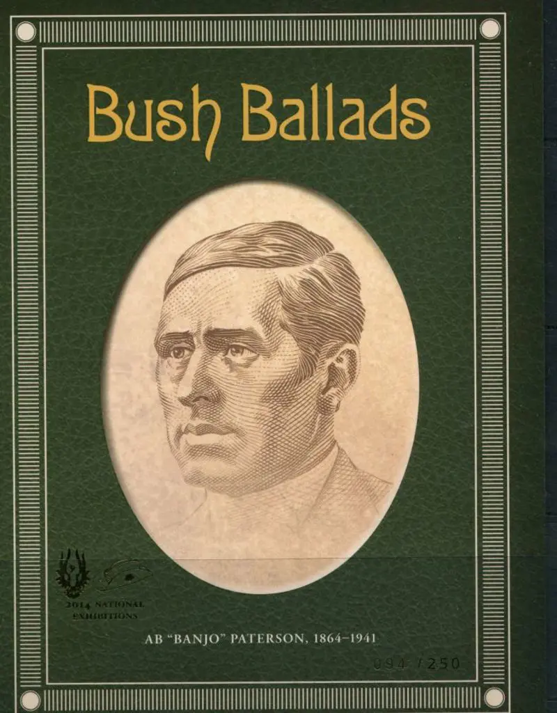 2014 Bush Ballards Banjo Paterson Prestige booklet ... Image 1++