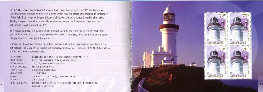 2015 Lighthouse Booklets x 3 ovptd "Queensland ... Image 1++