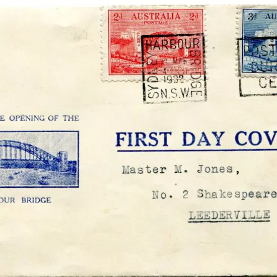 1932 (19th Mar) 2d & 3d Sydney Harbour Bridge ...