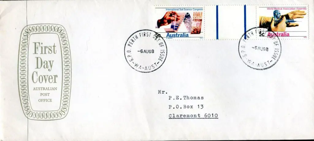 1968 (6th Aug) Soil/Medical gutter pair with thick ... Image 1++
