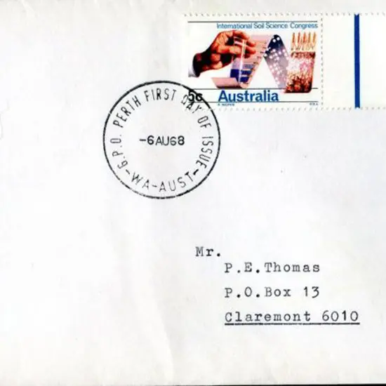1968 (6th Aug) Soil/Medical gutter pair with thick ...