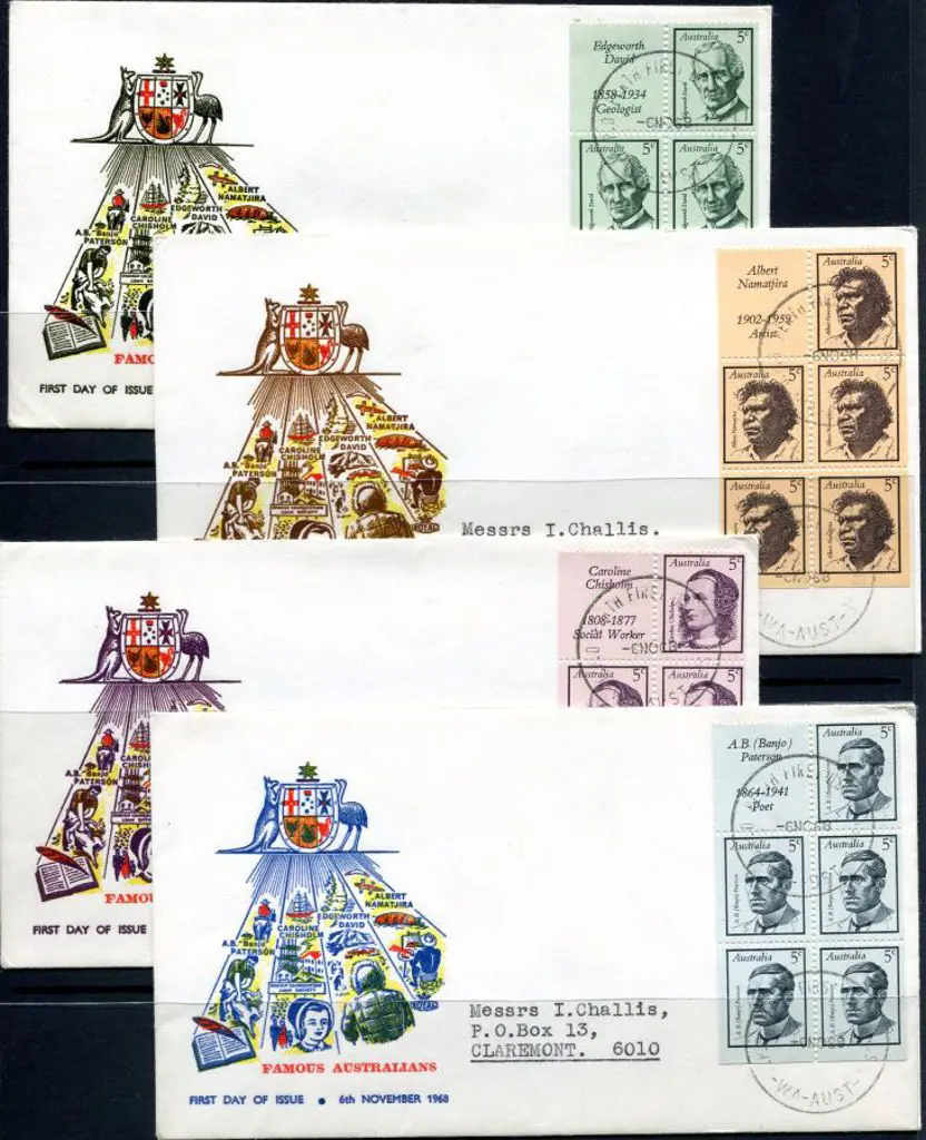 1968 (6th Nov) Famous Australian complete booklet ... Image 1++