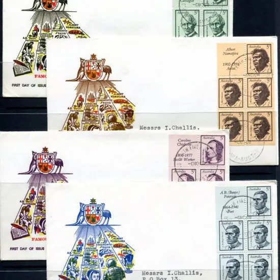 1968 (6th Nov) Famous Australian complete booklet ...