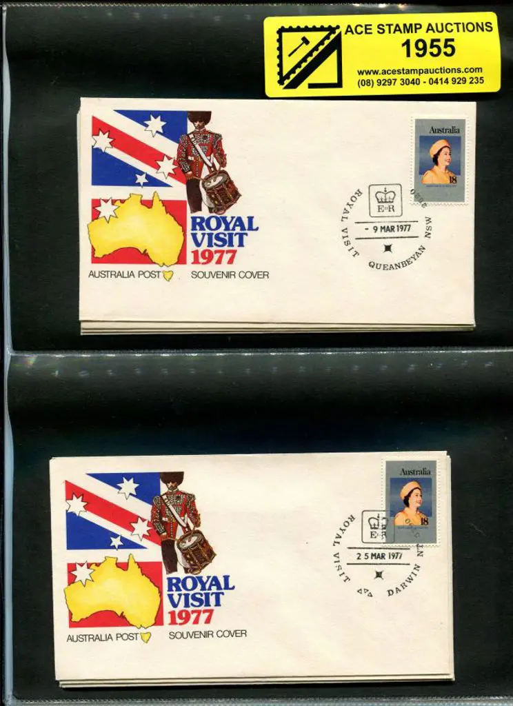 1970 (7th-30th March) QEII visit to Australia set ... Image 1++