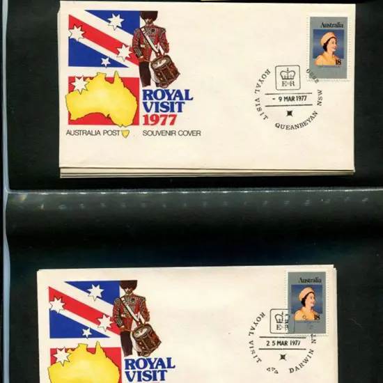 1970 (7th-30th March) QEII visit to Australia set ...