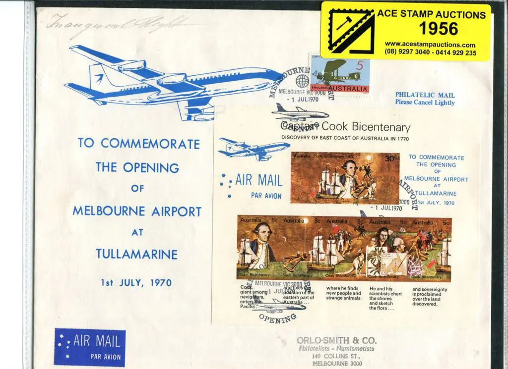 1970 (1st July) Opening of Tullamarine ... Image 1++