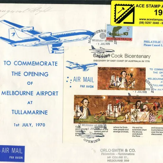 1970 (1st July) Opening of Tullamarine ...