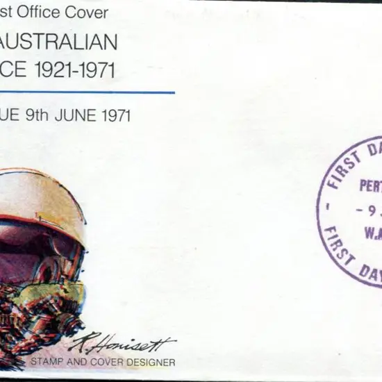 1971 (9th June) 6c RAAF on APO cover but with ...