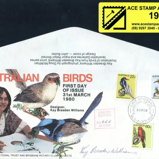 1980 (31st March) Australian Birds set of 3 on ...