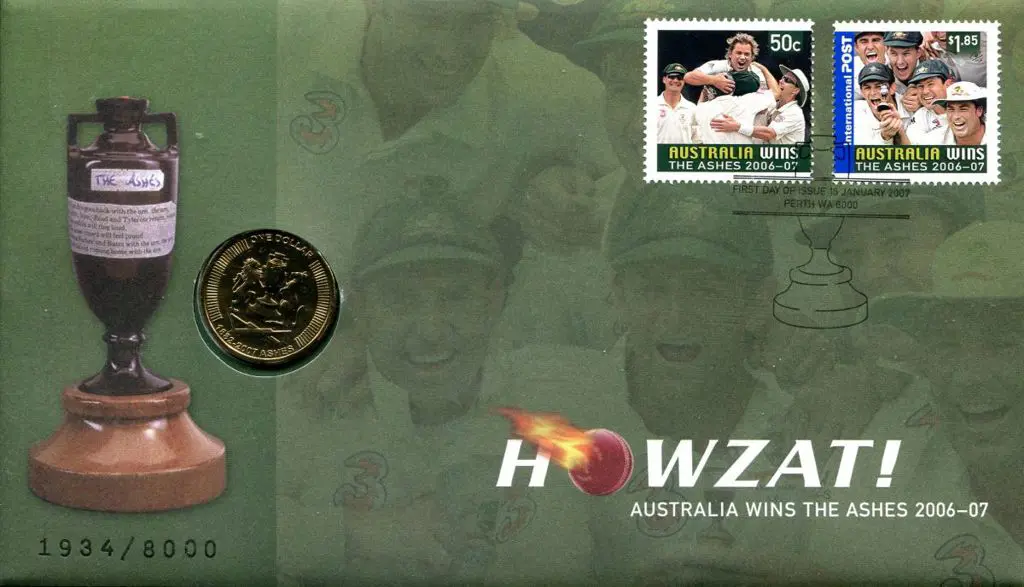 2007 (16th Jan) Ashes "Howzat" Aust Wins the Ashes ... Image 1++