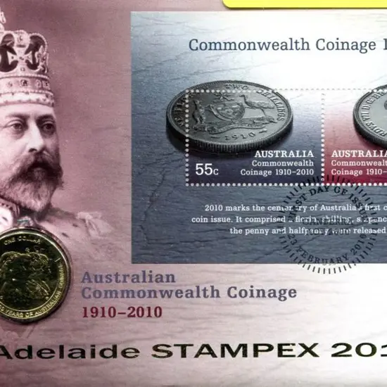 2010 (23rd Feb) Commonwealth Coinage PNC $1 Coin ...