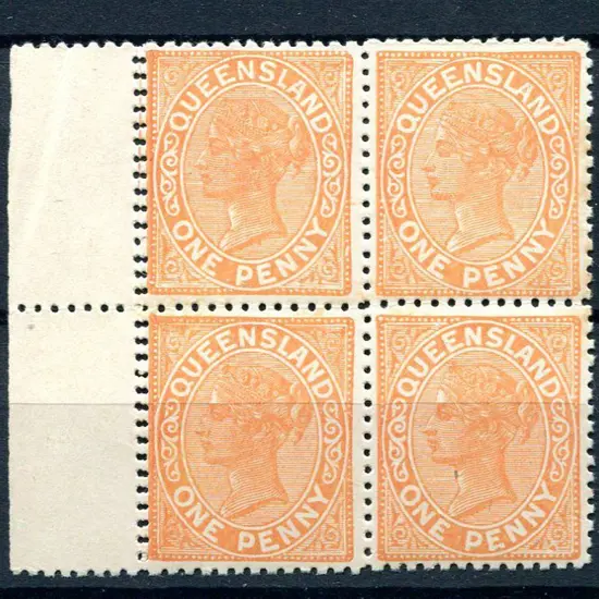 1895 2d vermilion red "Burele Band" issue. MUH ...