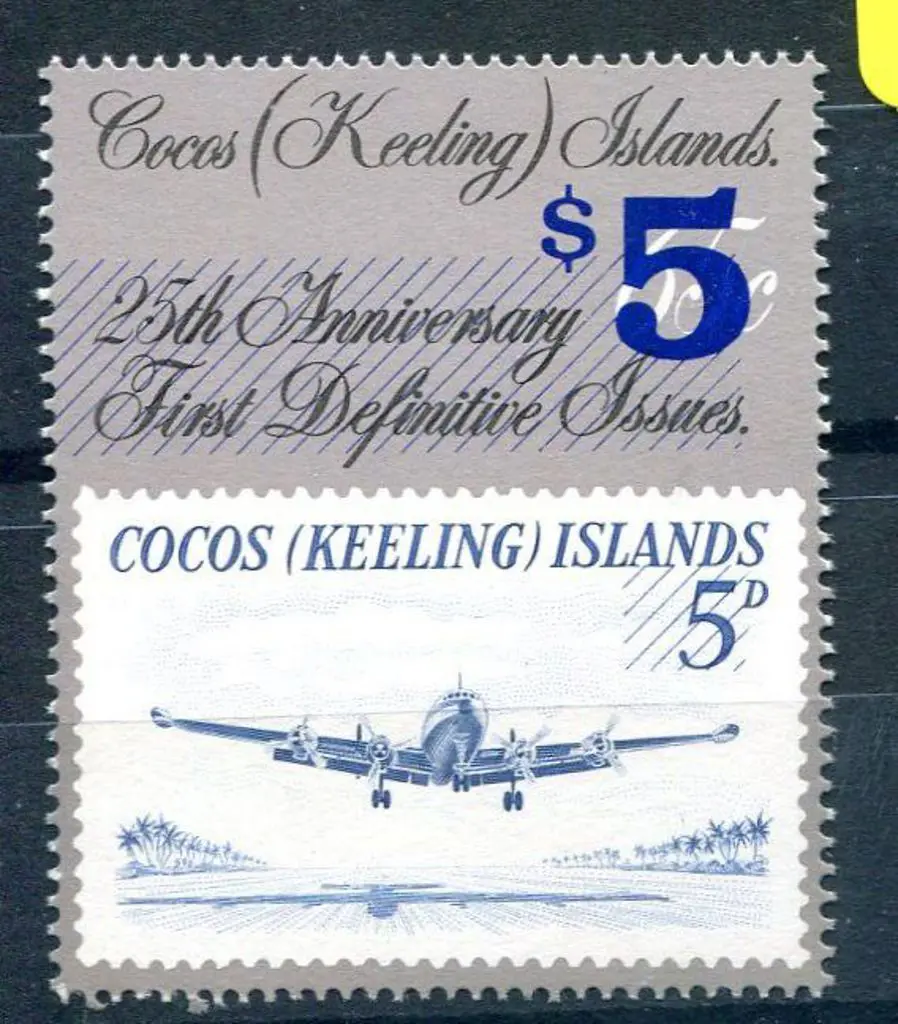 1990 $5 on 65c ovptd Constellation. Fresh MUH ... Image 1++