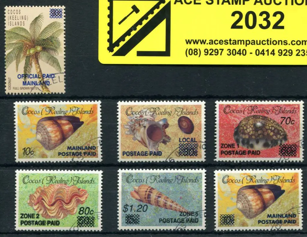 1990/91 Locals & Postage Paid Provisional ovptd ... Image 1++