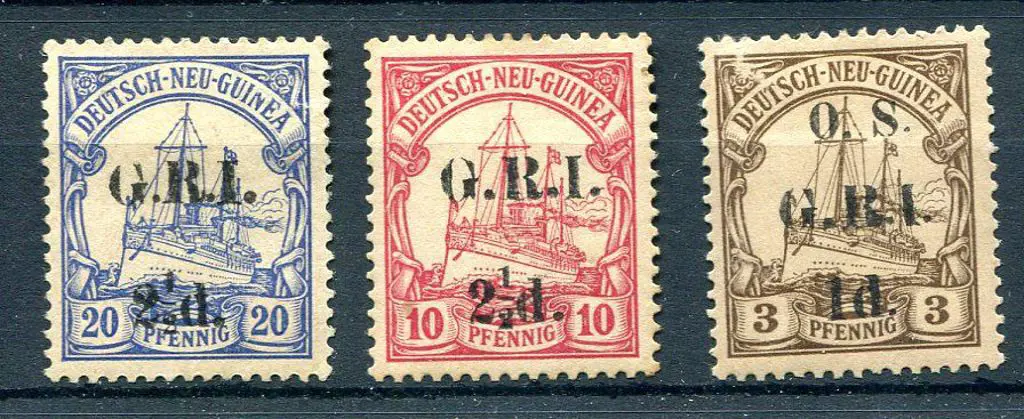 1914/15 "G.R.I. 2½d." ovpt with 6mm spacing on ... Image 1++