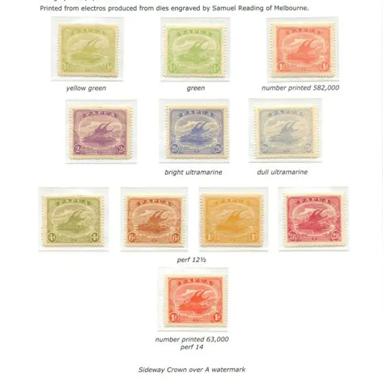 1911/15 ½d to 2/6d monocolours incl shades of ½d & ...