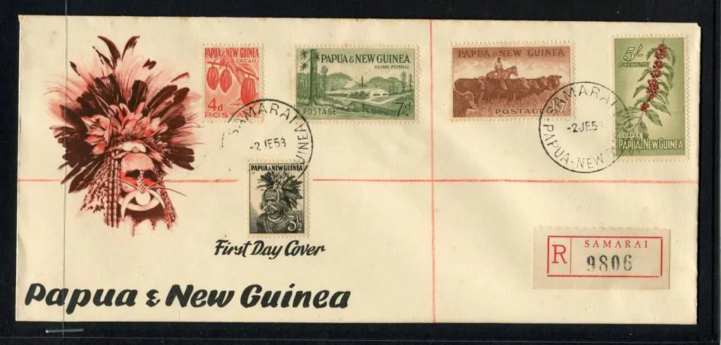 1958 (2nd June) 3½d to 5/- illust FDC Registered ... Image 1++