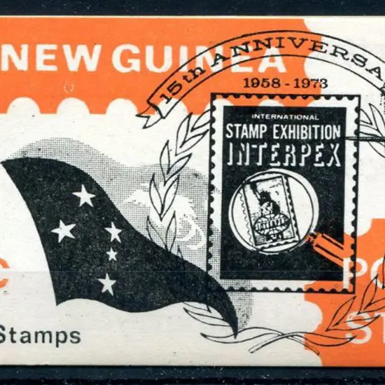 1973 70c Telecom booklet with TAA advertisement ...
