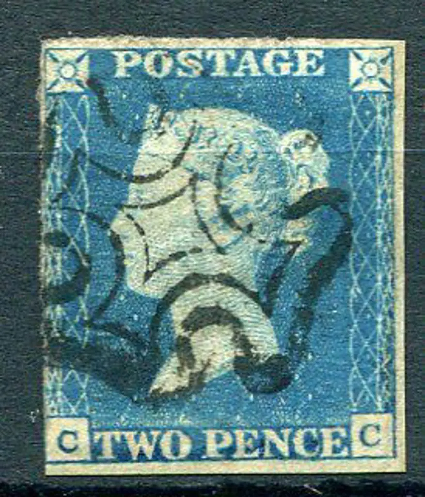 1840 2d blue good to fine used with black Maltese ... Image 1++