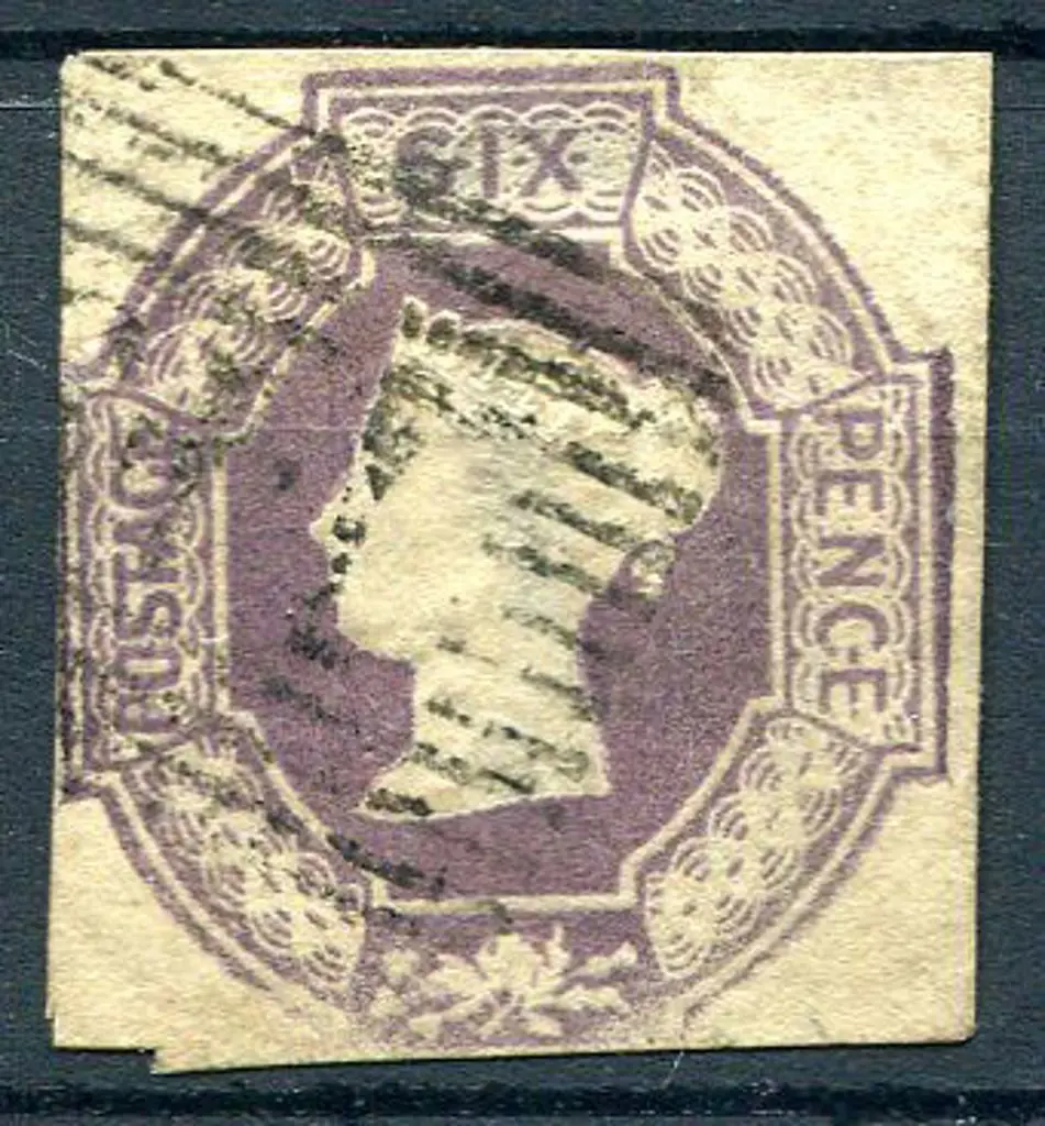 1847/54 6d dull lilac embossed. Good to fine used ... Image 1++
