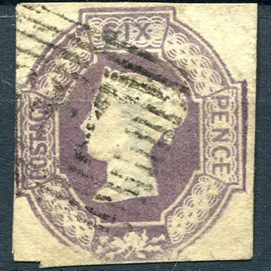 1847/54 6d dull lilac embossed. Good to fine used ...